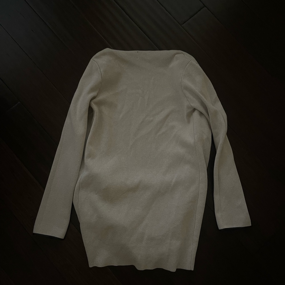 Zara Beige Cardigan with Dark Edging - Picture 5 of 6